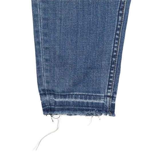 Vigoss Women's The Chelsea Skinny Blue Jeans Distressed Size 28  Blue - Picture 6 of 12